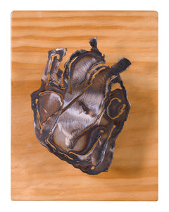 Steel Anatomical Heart Decor